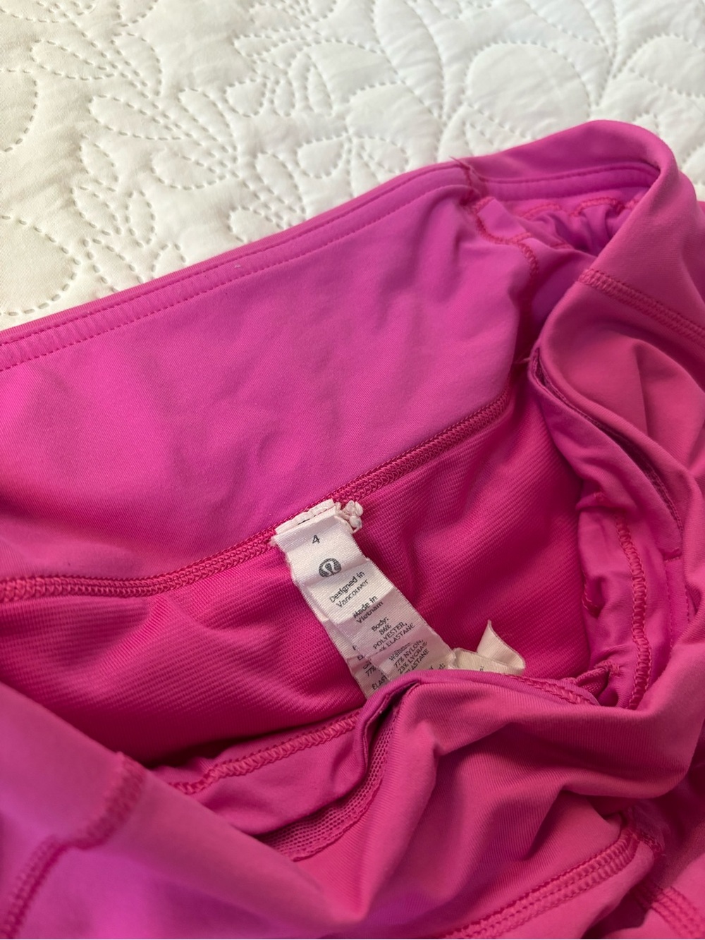 Lululemon Speed Up Short 2.5" Ripened Raspberry Pink Size 4 - Picture 4 of 4